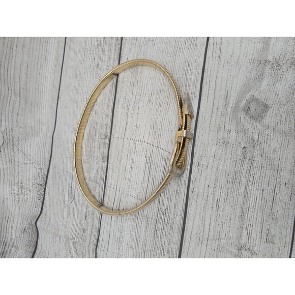 Vintage 80\'s Accesorcraft NYC Gold Stretch Belt main image 7